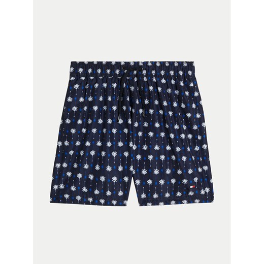 Tommy Hilfiger Szorty kąpielowe UB0UB00532 Granatowy Regular Fit ze sklepu MODIVO w kategorii Kąpielówki chłopięce - zdjęcie 182629262