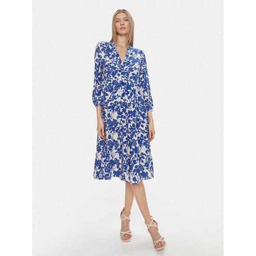 ONLY Sukienka koszulowa Milana 15308233 Granatowy Loose Fit ze sklepu MODIVO w kategorii Sukienki - zdjęcie 182629274