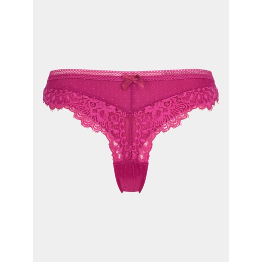 Hunkemöller Figi brazylijskie Bessie Brazilian R 202656 Różowy ze sklepu MODIVO w kategorii Majtki damskie - zdjęcie 182629334