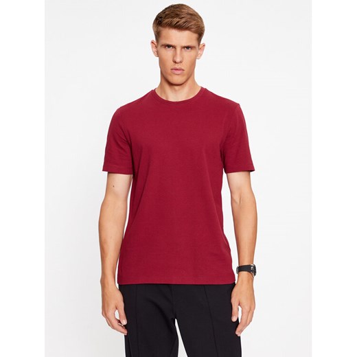 BOSS T-Shirt Tiburt 240 50452680 Czerwony Regular Fit ze sklepu MODIVO w kategorii T-shirty męskie - zdjęcie 182629433