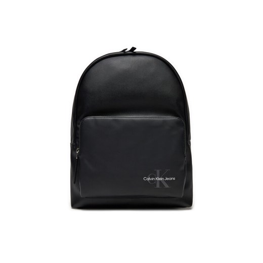 Calvin Klein Jeans Plecak Monogram Soft Campus Bp Angled40 K50K512035 Czarny ze sklepu MODIVO w kategorii Plecaki - zdjęcie 182629452