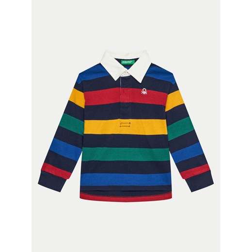 United Colors Of Benetton Polo 3TBXG300T Kolorowy Regular Fit ze sklepu MODIVO w kategorii T-shirty chłopięce - zdjęcie 182629521