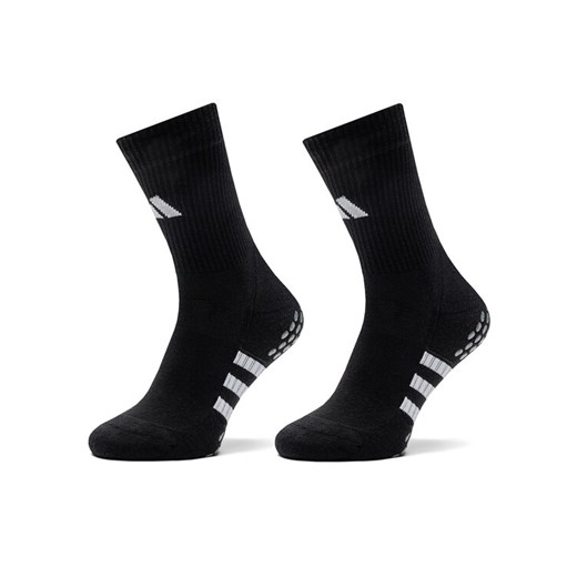 adidas Zestaw 3 par wysokich skarpet unisex Performance Cushioned IP2645 Czarny ze sklepu MODIVO w kategorii Skarpetki męskie - zdjęcie 182629530