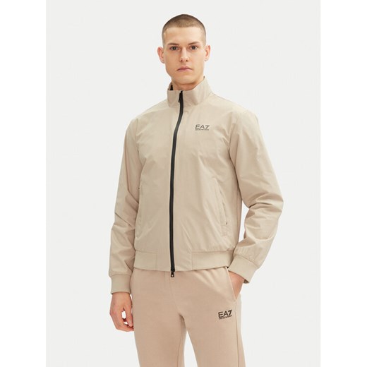 EA7 Emporio Armani Kurtka przejściowa 7M000424 AF13569 U6155 Beżowy Regular Fit ze sklepu MODIVO w kategorii Kurtki męskie - zdjęcie 182629543