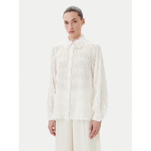 Bruuns Bazaar Koszula Ardadia BBW4397 Biały Regular Fit ze sklepu MODIVO w kategorii Koszule damskie - zdjęcie 182629652