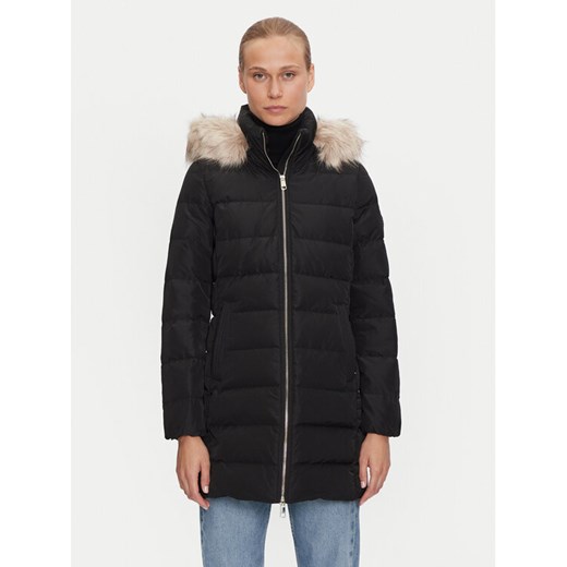 Tommy Hilfiger Kurtka puchowa Heritage WW0WW43234 Czarny Regular Fit ze sklepu MODIVO w kategorii Kurtki damskie - zdjęcie 182629681