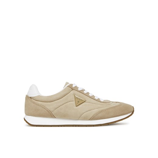 Guess Sneakersy FLJJO2 LEA12 Beżowy ze sklepu MODIVO w kategorii Buty sportowe damskie - zdjęcie 182629860