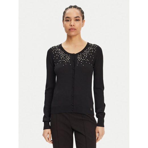 ARTIGLI Kardigan ACMA001920 Czarny Regular Fit ze sklepu MODIVO w kategorii Swetry damskie - zdjęcie 182629863
