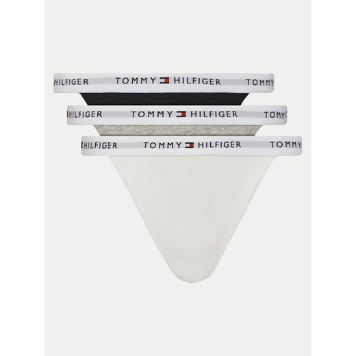 Tommy Hilfiger Komplet 3 par stringów UW0UW05757 Kolorowy ze sklepu MODIVO w kategorii Majtki damskie - zdjęcie 182629884