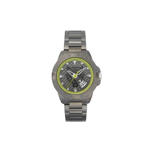 Plein Sport Zegarek Touchdown PSFBA1023 Srebrny ze sklepu MODIVO w kategorii Zegarki - zdjęcie 182629890