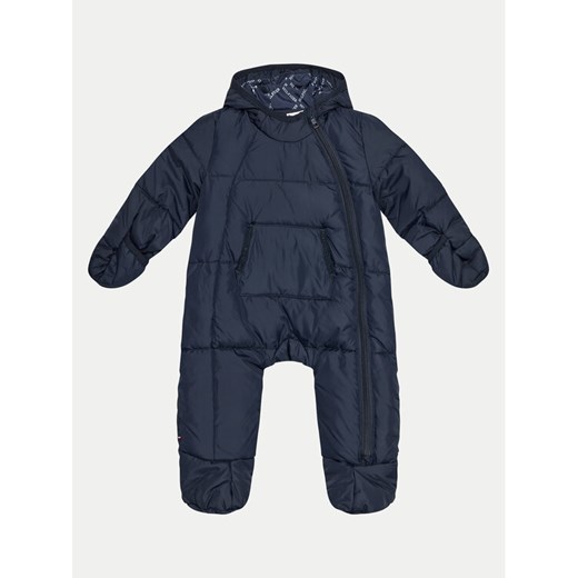 Tommy Hilfiger Kombinezon zimowy KN0KN01908 Granatowy Regular Fit ze sklepu MODIVO w kategorii Kombinezony i kurtki - zdjęcie 182629932