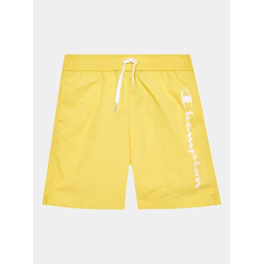 Champion Szorty kąpielowe 306107 Żółty Regular Fit ze sklepu MODIVO w kategorii Kąpielówki chłopięce - zdjęcie 182629980