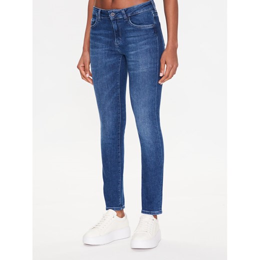 Mustang Jeansy Shelby 1013584 Granatowy Slim Fit ze sklepu MODIVO w kategorii Jeansy damskie - zdjęcie 182630010
