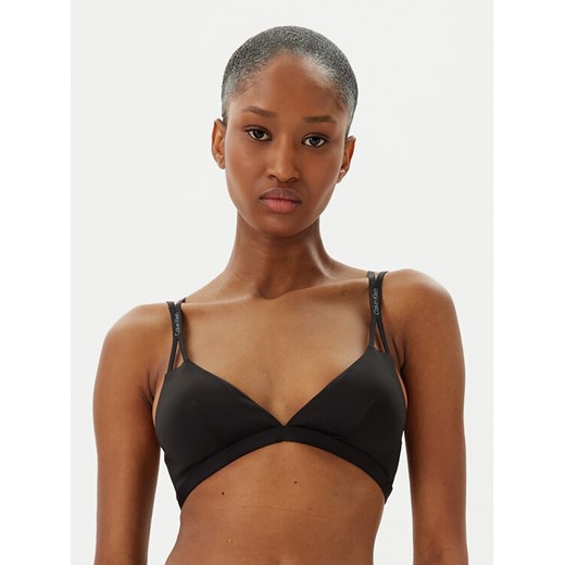 Calvin Klein Swimwear Góra od bikini KW0KW02793 Czarny ze sklepu MODIVO w kategorii Stroje kąpielowe - zdjęcie 182630030