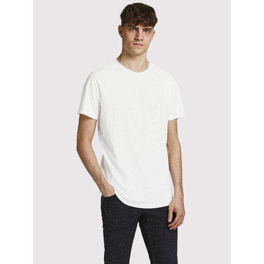 Jack&Jones T-Shirt Basher 12182498 Biały Regular Fit ze sklepu MODIVO w kategorii T-shirty męskie - zdjęcie 182630032