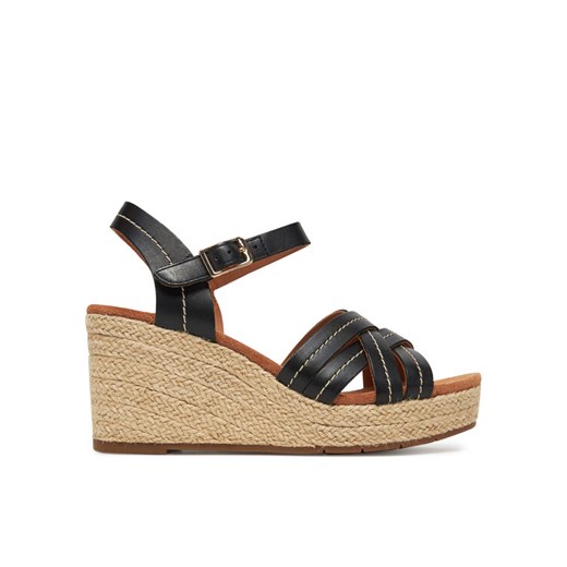 Clarks Espadryle Sabina Strap 26181462 Czarny ze sklepu MODIVO w kategorii Espadryle damskie - zdjęcie 182630132