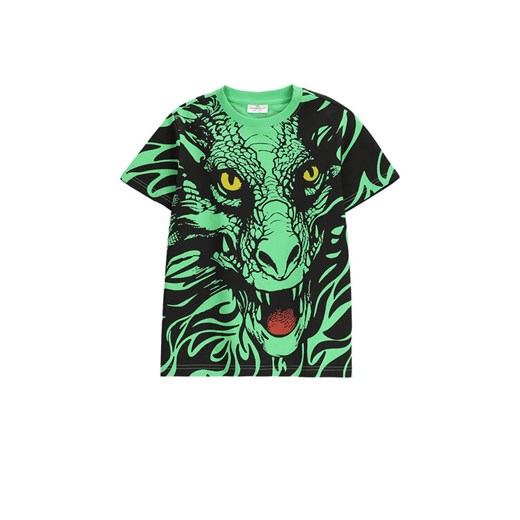 Coccodrillo T-Shirt WC5143204DBJ Zielony Regular Fit ze sklepu MODIVO w kategorii T-shirty chłopięce - zdjęcie 182630174