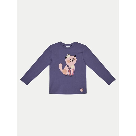 Coccodrillo Bluzka ZC4143102HGK Granatowy Regular Fit ze sklepu MODIVO w kategorii Bluzki dziewczęce - zdjęcie 182630304