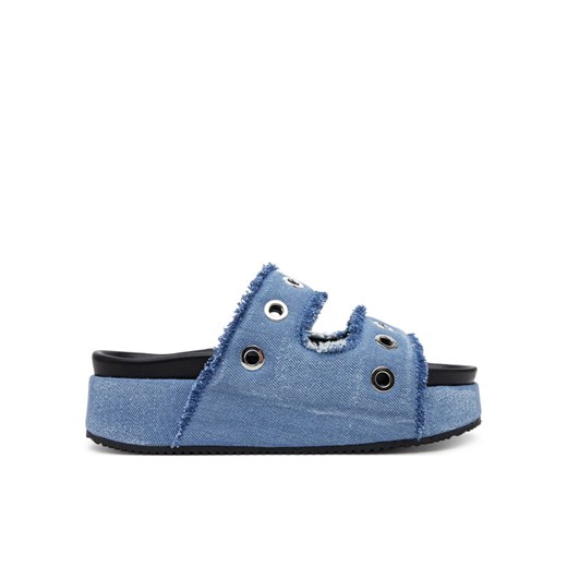 Inuikii Klapki Jeans Studos 70103-150 506 Granatowy ze sklepu MODIVO w kategorii Klapki damskie - zdjęcie 182630330