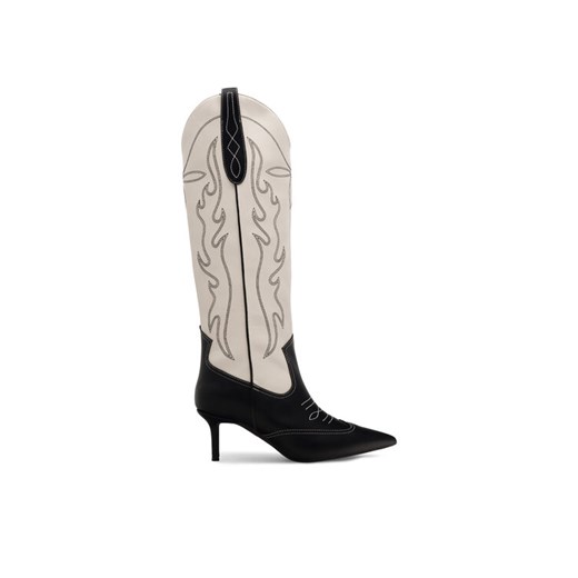 Nine West Kowbojki ZARIYA 909001 Czarny ze sklepu MODIVO w kategorii Kozaki damskie - zdjęcie 182630360