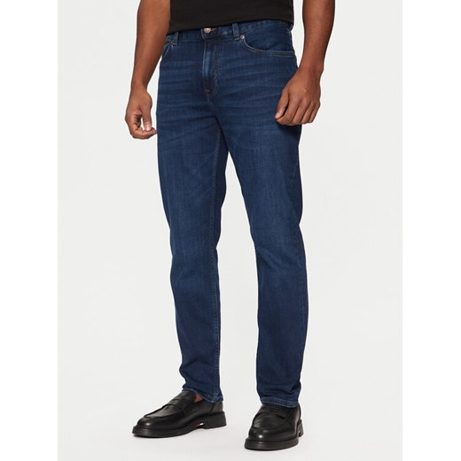 Tommy Hilfiger Jeansy Denton MW0MW39034 Granatowy Straight Fit ze sklepu MODIVO w kategorii Jeansy męskie - zdjęcie 182630402