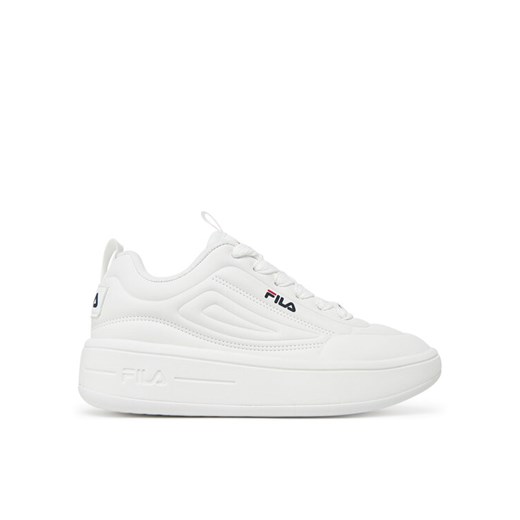 Fila Sneakersy Superbubble  FFW0536 10004 Biały ze sklepu MODIVO w kategorii Buty sportowe damskie - zdjęcie 182630410