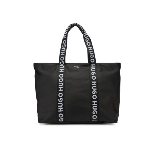 HUGO Torebka 50541776 Czarny ze sklepu MODIVO w kategorii Torby Shopper bag - zdjęcie 182630432