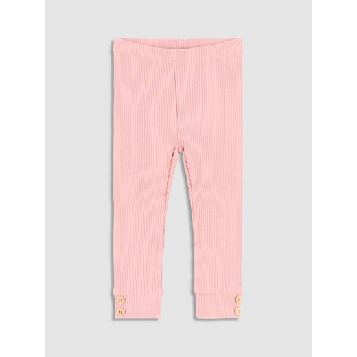 Coccodrillo Legginsy WC3122104SRN Różowy Slim Fit ze sklepu MODIVO w kategorii Legginsy niemowlęce - zdjęcie 182630481