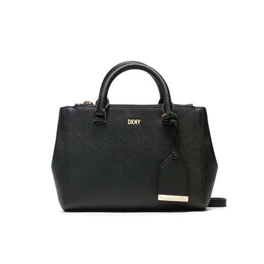 DKNY Torebka Belle Sm Satchel R33D1Y77 Czarny ze sklepu MODIVO w kategorii Torby Shopper bag - zdjęcie 182630491