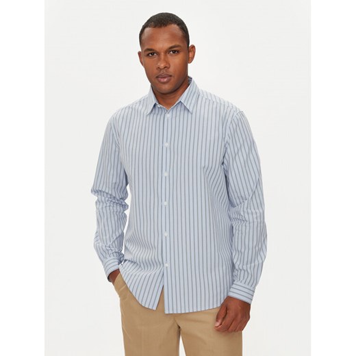 Sisley Koszula 5B8SSQ03T Niebieski Regular Fit ze sklepu MODIVO w kategorii Koszule męskie - zdjęcie 182630520