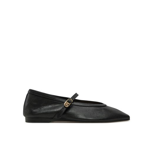 Tommy Hilfiger Baleriny Ballerina Maryjane Soft Leather FW0FW08354 Czarny ze sklepu MODIVO w kategorii Balerinki - zdjęcie 182630543