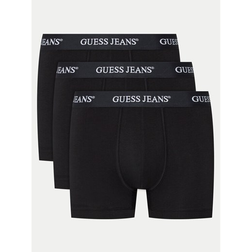 Guess Komplet 3 par bokserek M4BZ48 K6YW1 Czarny ze sklepu MODIVO w kategorii Majtki męskie - zdjęcie 182630600