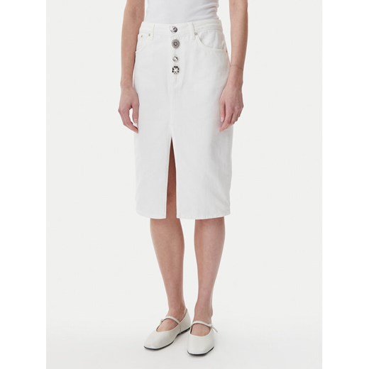 ViCOLO Spódnica jeansowa DD5101 Biały Regular Fit ze sklepu MODIVO w kategorii Spódnice - zdjęcie 182630601