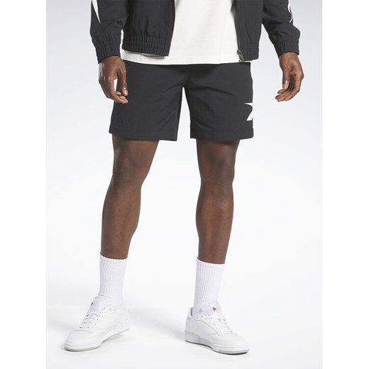 Reebok Szorty sportowe Classics Vector Woven Shorts IA2516 Czarny ze sklepu MODIVO w kategorii Spodenki męskie - zdjęcie 182630641