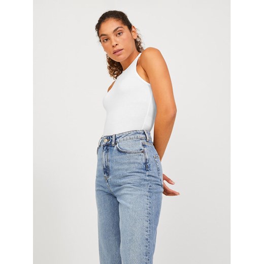 JJXX Body Ivy 12224832 Biały Slim Fit ze sklepu MODIVO w kategorii Bluzki damskie - zdjęcie 182630822
