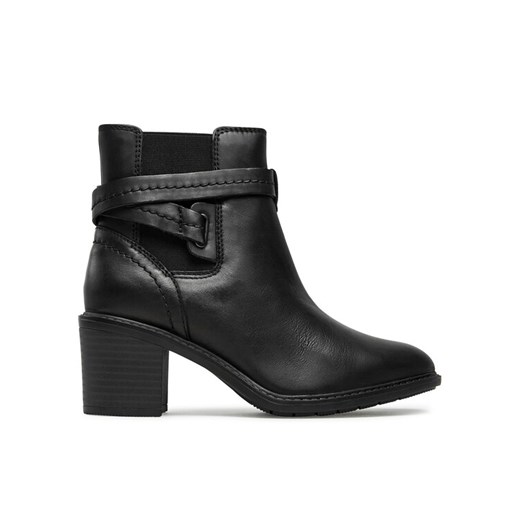 Clarks Botki Scene Star 261674624 Czarny ze sklepu MODIVO w kategorii Botki - zdjęcie 182630823