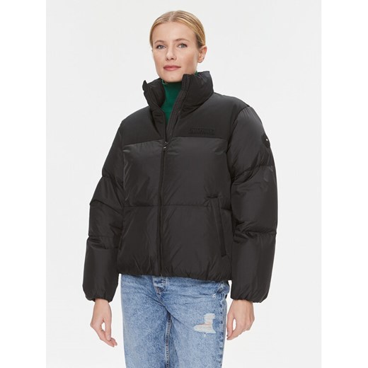 Tommy Hilfiger Kurtka zimowa New York WW0WW39748 Czarny Relaxed Fit ze sklepu MODIVO w kategorii Kurtki damskie - zdjęcie 182630840