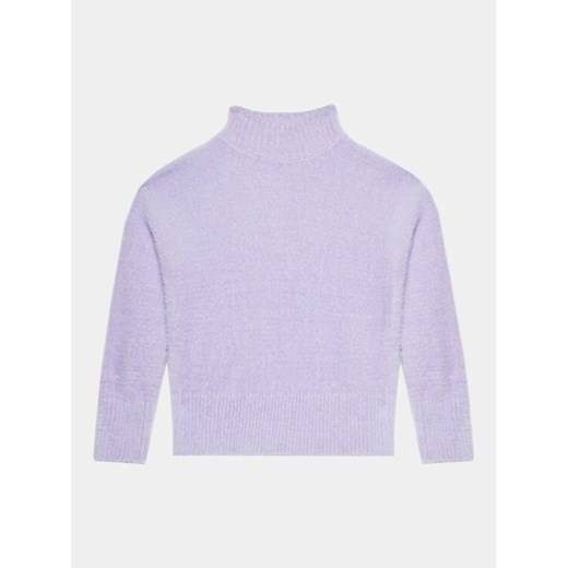 United Colors Of Benetton Golf 19BAC200H Fioletowy Regular Fit ze sklepu MODIVO w kategorii Swetry dziewczęce - zdjęcie 182630853
