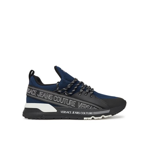 Versace Jeans Couture Sneakersy 78YA3SA3 Granatowy ze sklepu MODIVO w kategorii Buty sportowe męskie - zdjęcie 182630912