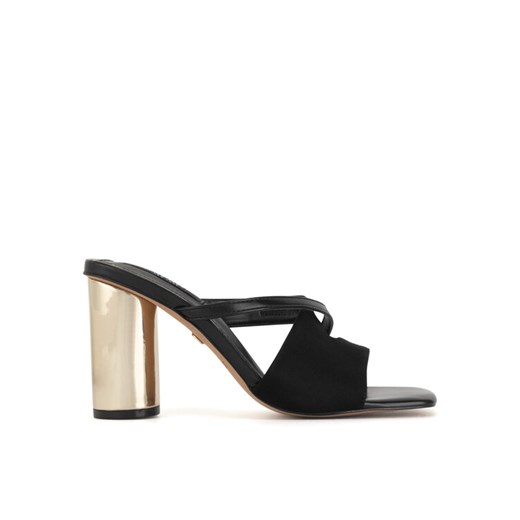 Nine West Klapki WSS21562-01 Czarny ze sklepu MODIVO w kategorii Klapki damskie - zdjęcie 182630921