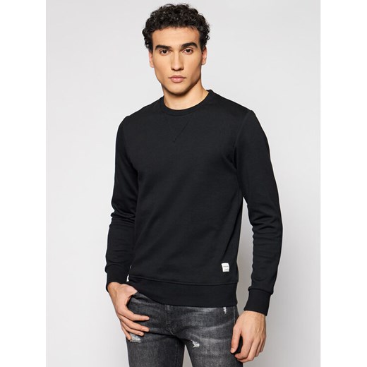 Jack&Jones Bluza Basic 12181903 Czarny Regular Fit ze sklepu MODIVO w kategorii Bluzy męskie - zdjęcie 182630933