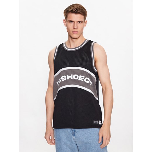 DC Tank top Pastime ADYKT03210 Czarny Regular Fit ze sklepu MODIVO w kategorii T-shirty męskie - zdjęcie 182630981