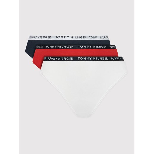 Tommy Hilfiger Komplet 3 par fig klasycznych UW0UW02828 Kolorowy ze sklepu MODIVO w kategorii Majtki damskie - zdjęcie 182630991