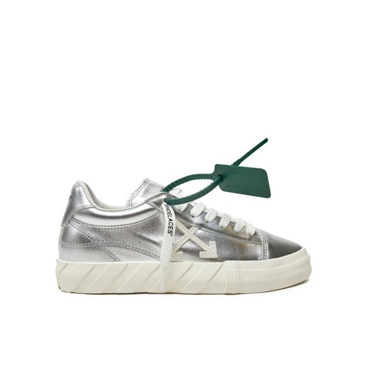 Off-White Sneakersy OWIA178S22LEA0037201 Srebrny ze sklepu MODIVO w kategorii Buty sportowe damskie - zdjęcie 182631022