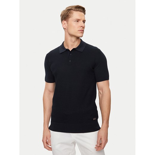 KARL LAGERFELD Polo 655040 542307 Granatowy Regular Fit Karl Lagerfeld 3XL MODIVO