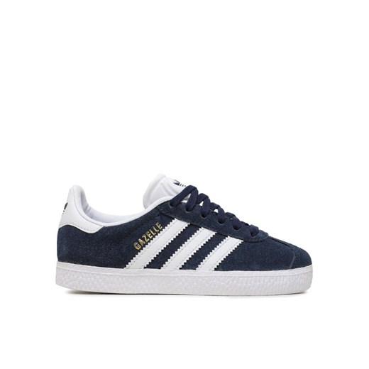 adidas Sneakersy Gazelle C BY9162 Granatowy ze sklepu MODIVO w kategorii Trampki dziecięce - zdjęcie 182631233