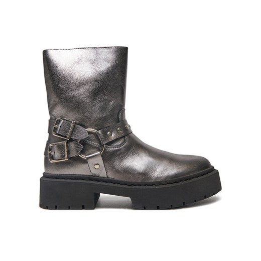 Steve Madden Botki Zwart SM11003405 Szary ze sklepu MODIVO w kategorii Botki - zdjęcie 182631473