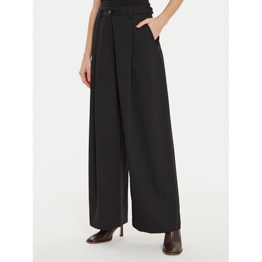 Imperial Spodnie palazzo P5B8IIC Czarny Wide Leg ze sklepu MODIVO w kategorii Spodnie damskie - zdjęcie 182631511