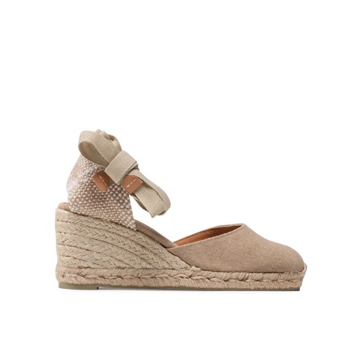 Castañer Espadryle Carina/6/002 021644-2017 Beżowy ze sklepu MODIVO w kategorii Espadryle damskie - zdjęcie 182631514