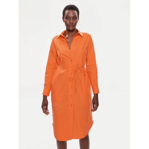 Tamaris Apparel Sukienka koszulowa Colmar TAW0497 Pomarańczowy Relaxed Fit ze sklepu MODIVO w kategorii Sukienki - zdjęcie 182631593